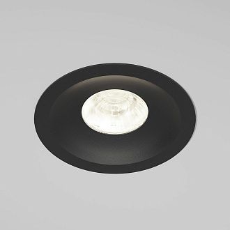 Потолочный акцентный светильник 11*11*5 см, LED, 15W, 4000K, Elektrostandard Combi 25068/LED, черный, вр 9,1 см