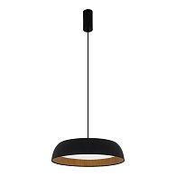 Светильник подвесной Черный, Древесный/белая LED 1*30W 4000K St Luce  SLE1812-403-01