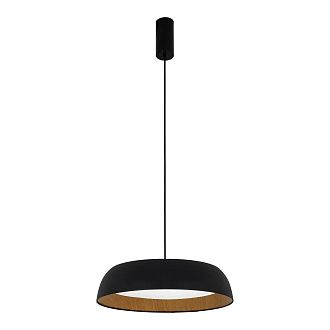 Светильник подвесной Черный, Древесный/белая LED 1*30W 4000K St Luce  SLE1812-403-01