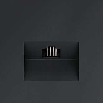 Розетка компьютерная встраиваемая Voltum S70 RJ45 кат.6, графит пластик Soft touch VLS060107