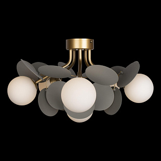 Светильник 55 см, Loft It 10008/6C Grey, золото