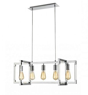 Подвесной светильник 26*80*154 см, 5*E27 хром Vele Luce Palermo VL5023P05