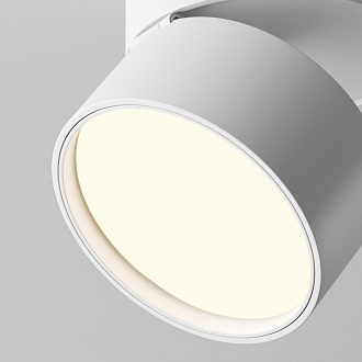 Накладной светильник 8,5*8,5*8 см, LED, 12W, 3000К, Maytoni Technical ONDA C024CL-12W3K-W-1 белый