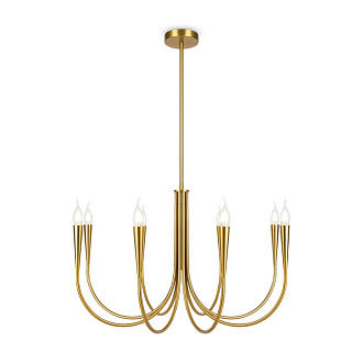 Светильник 79 см, Freya Branches FR5253PL-08BS, латунь