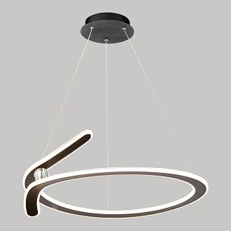 Люстра подвесная *41*35-150 см, 1*LED*43W, 3000-4300-5700K, Lussole Hale LSP-7381, черный