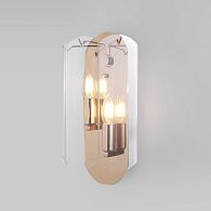 Бра 10*20*35 см, 2*E14*40W, Eurosvet Claire 60170/2, золото, a069010