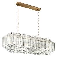 Подвесная люстра 102 см, Loft IT Celebration 10579/1000R Clear, бронза