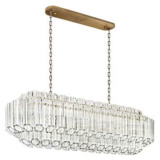 Подвесная люстра 102 см, Loft IT Celebration 10579/1000R Clear, бронза