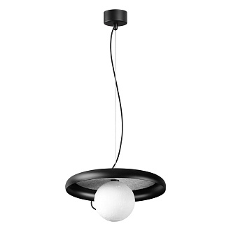 Светильник подвесной, длина провода 2м 25*25*13 см, 1*G9*7W Novotech Felto 370975 черный