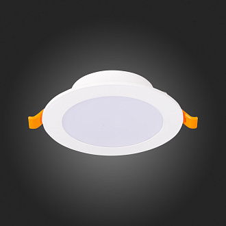 Встраиваемый светильник 12 см, 8W 4000K ST LUCE ST210.548.08 Белый, вр 9,5 см