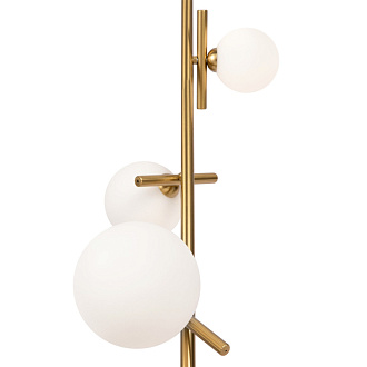 Торшер 154 см, Freya Blossom FR5259FL-03BS, латунь