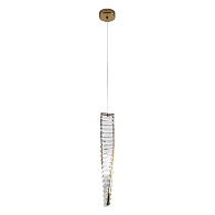 Подвесной светильник 8*4*190 см, LED 12W, 4000K, Латунь MODESTYLE MS.88910.1 BS