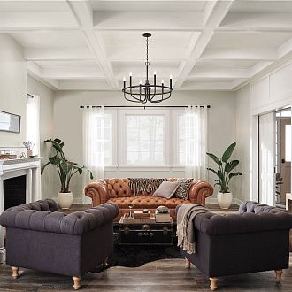 Люстра Kichler, Арт. KL-CAPITOL-HILL6-BLK