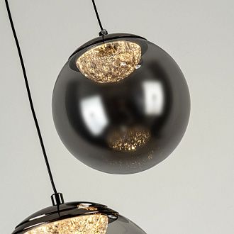 Светильник *30* см, LED*17W, 3000-6000K, Modelux  ML.2338.3R BK, Чёрный
