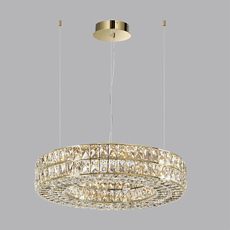 Люстра 60*60*120 см, 1 LED*52W, 4000 К, Odeon Light Panta, золотой 4926/52L