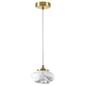 Подвес 15,5*12*11-150 см, 1*G9 Lightstar Meringe 799033, Латунь