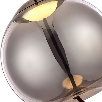 Светильник подвесной Arte Lamp Cody A7768SP-1BC, 10W LED, 3000K, диаметр 30 см, черный хром