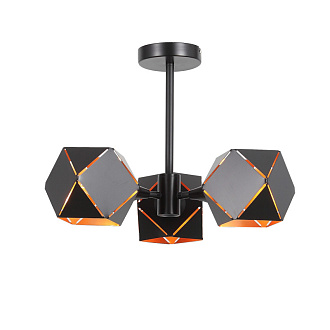 Люстра потолочная 35 см, ST LUCE ENIGMA SL258.402.03 Черный