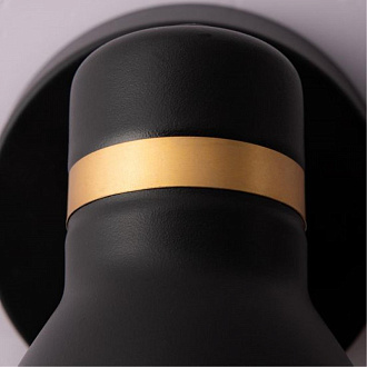 Бра 16*11*15 см, 1*E27 черный Arte Lamp Fafnir A5047AP-1BK