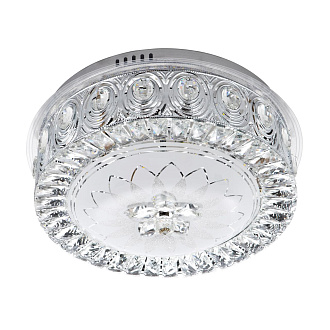 Светильник 40*40*16 см, LED 46W, 3000 / 6000K, Хром LED4U 1169-400 CR