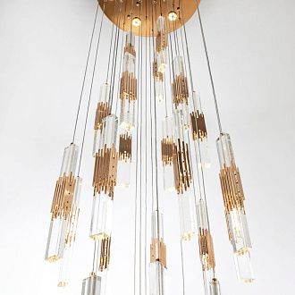 Подвесная люстра 0,0000*0,0000*300 см, LED 160W, 4000K, Золото MODELUX ML.88987.28