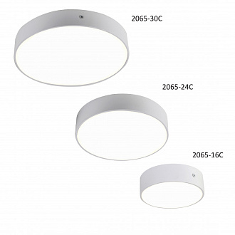 Светильник 23 см, 30W, 4000К Favourite Flashled 2065-30C, белый