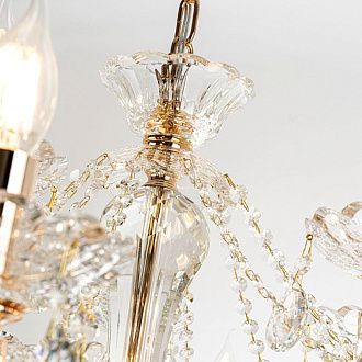 Люстра 95*63*65 см, 15*Е14*40W, Modelux  ML.7163.15P, Золото