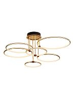 Потолочная светодиодная люстра Inodesign Hoopla Gold 40.3914