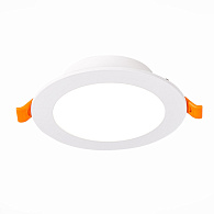 Встраиваемый светильник 12 см, 12W 4000K ST LUCE Встраиваемые светильники ST210.548.12 Белый, вр 9,5 см