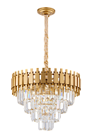 Люстра Ø500 x H410, мм, 8*40W (320W), SP BRS (Латунь) NewRgy 5556A/8A SP BRS
