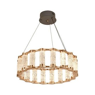 Подвесная люстра 80 см, 140W, 3000-4000K, Aployt Pietro APL.094.03.140, золото