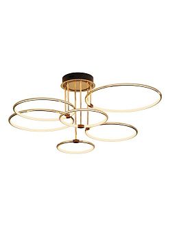 Потолочная светодиодная люстра Inodesign Hoopla Gold 40.3914