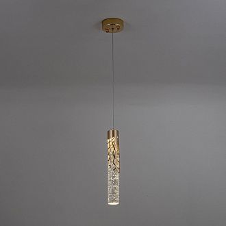 Подвесной светильник 10*10*112 см, LED 5W, 4000K, Золото MODELUX ML.88965.1 GD