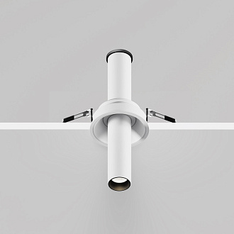 Встраиваемый светильник 3*3*21,6 см, LED, 7W, 4000К, Maytoni Technical Focus T C140RS-L200-7W4K-W белый, вр 7,5 см