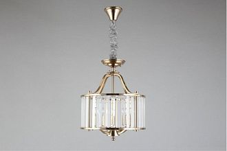 Подвесная люстра 40*50-148,5 см, 4*E14, 40W, Aployt Romen APL.809.03.04, золотой