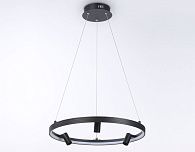 Светильник подвесной 50*6,5*120 см, LED 50W, 3000К, черный Ambrella Comfort LineTech FL5284