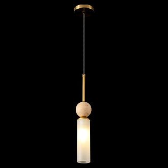 Светильник подвесной *6*35,5-237 см, *E14*40W, Crystal Lux Simply SIMPLY SP1 BRASS, Латунь