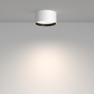 Светильник 12 см, 12W, 4000K, Maytoni Glare C091CL-12W4K-W, белый