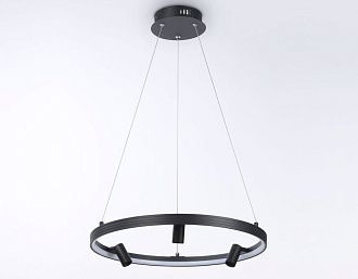 Светильник подвесной 50*6,5*120 см, LED 50W, 3000К, черный Ambrella Comfort LineTech FL5284