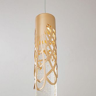 Подвесной светильник 10*10*112 см, LED 5W, 4000K, Золото MODELUX ML.88965.1 GD