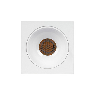 Встраиваемый светильник 8,5*8,5*6 см, 1*LED*12W 4000K LOFT IT Comb 10330/C White белый, вр 7,5 см