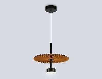 Подвесной светодиодный светильник **26-177 см, **W, 3000K, Ambrella Light High Light LH72607, черный