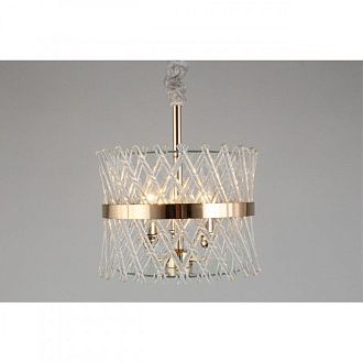Подвесная люстра 35*70-140 см, 3*E14, 40W, Aployt Toinet APL.734.06.03, никель