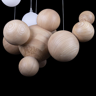 Светильник 50 см, 33W, 3000K, Loft It 10161 Light wood, белый