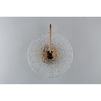 Бра 12*28*33 см, 1*LED, 5W, 3000K, Aployt Luca APL.329.01.05, латунный