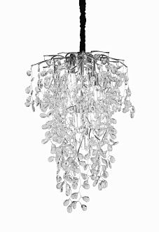 Люстра Ø500 x H450 (1350), мм, 7*40W (280W), SV (Серебро) Rilon P6072/D500 SV