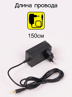 Светильник 16,5*11,5*38/65 см, 9W 4000K Citilux CL803081 Ньютон Черный, с USB