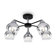 Люстра *58*-27 см, 5*E27*60W, Freya  FR5225PL-05B, Черный