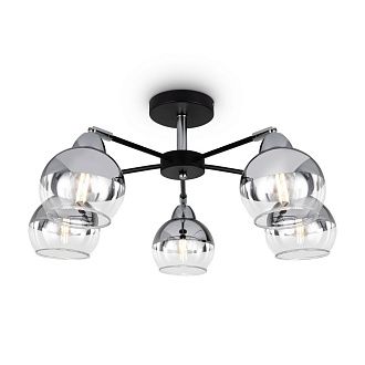 Люстра *58*-27 см, 5*E27*60W, Freya  FR5225PL-05B, Черный