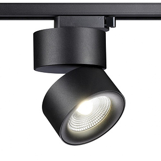 Светодиодный светильник 10 см, 25W, 4000K, Novotech Groda 358785, черный